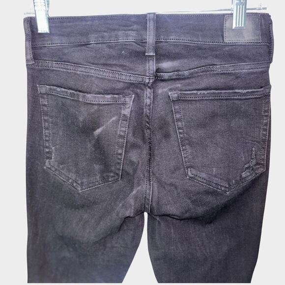 Aeropostale High Rise Skinny Jeggings Size 8 Distressed Grunge Punk Streetwear - Picture 4 of 10
